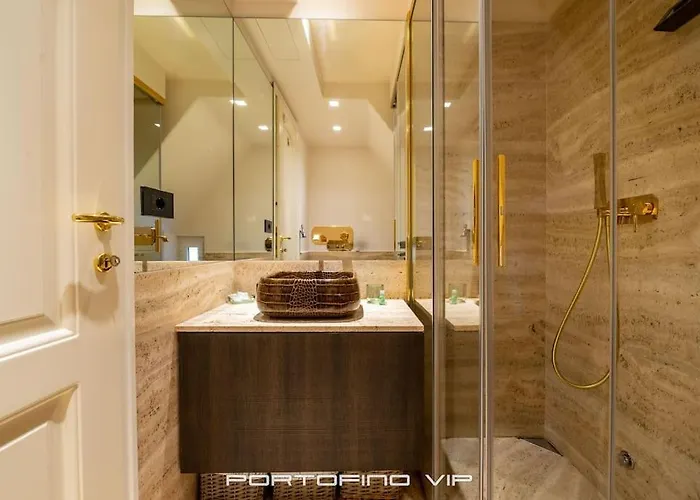 アパート Da I Gemelli Loft By Portofinovip ポルトフィーノ
